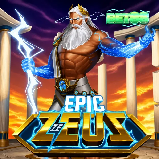 Epic Ze Zeus slot machine gameplay grid